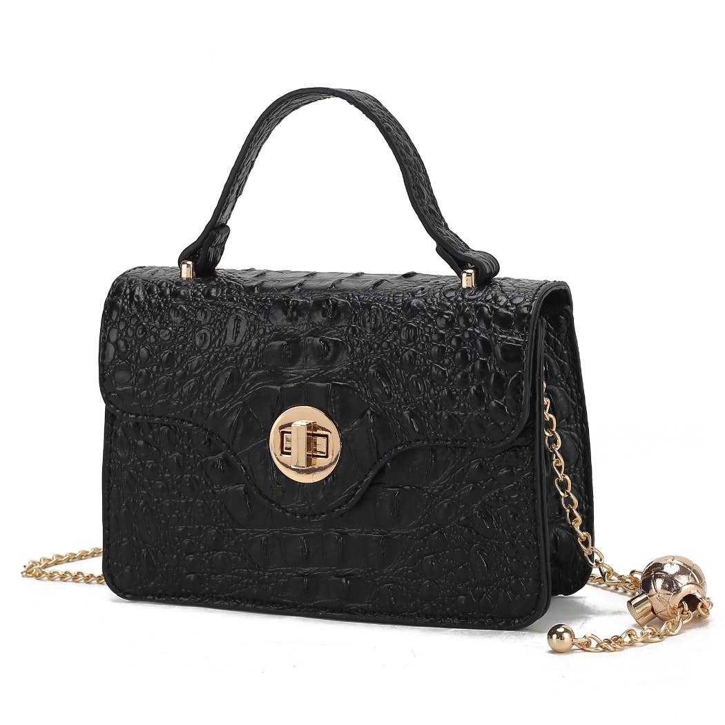 MKF Mae Women's Mini Crossbody Stylish Vegan Leather Bag. - GlamLusH Boutique 