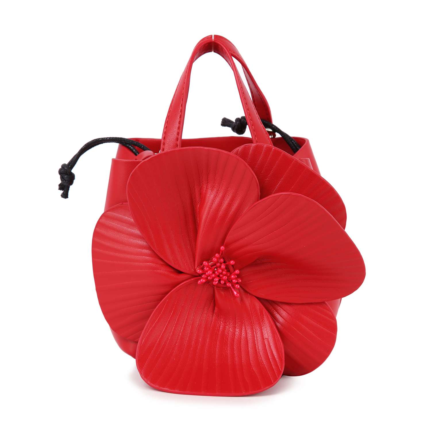 Raised Flower Petite Hand Tote - GlamLusH Boutique 