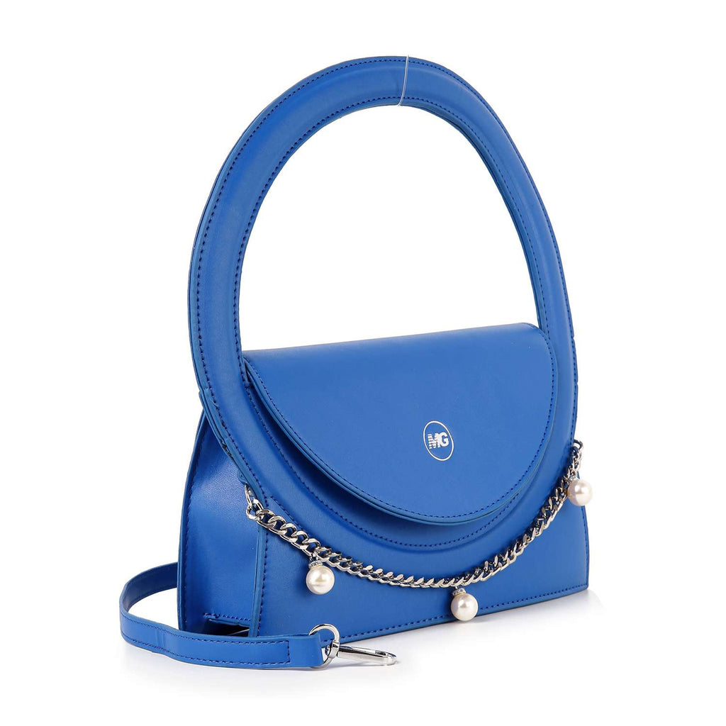Unique Circular Handle Decorative Hand Tote - GlamLusH Boutique 