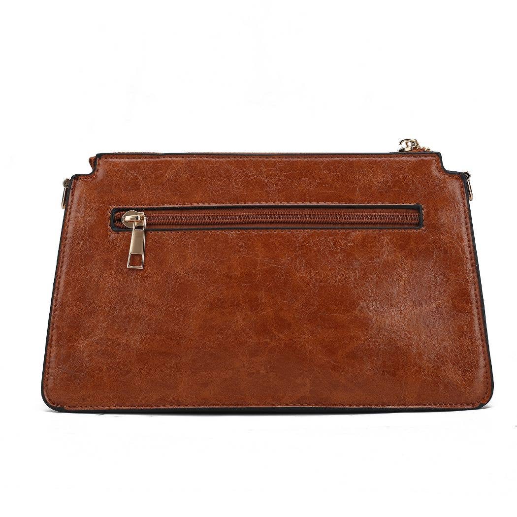 Domitila Vegan Leather Women Shoulder Bag by Mia K - GlamLusH Boutique 