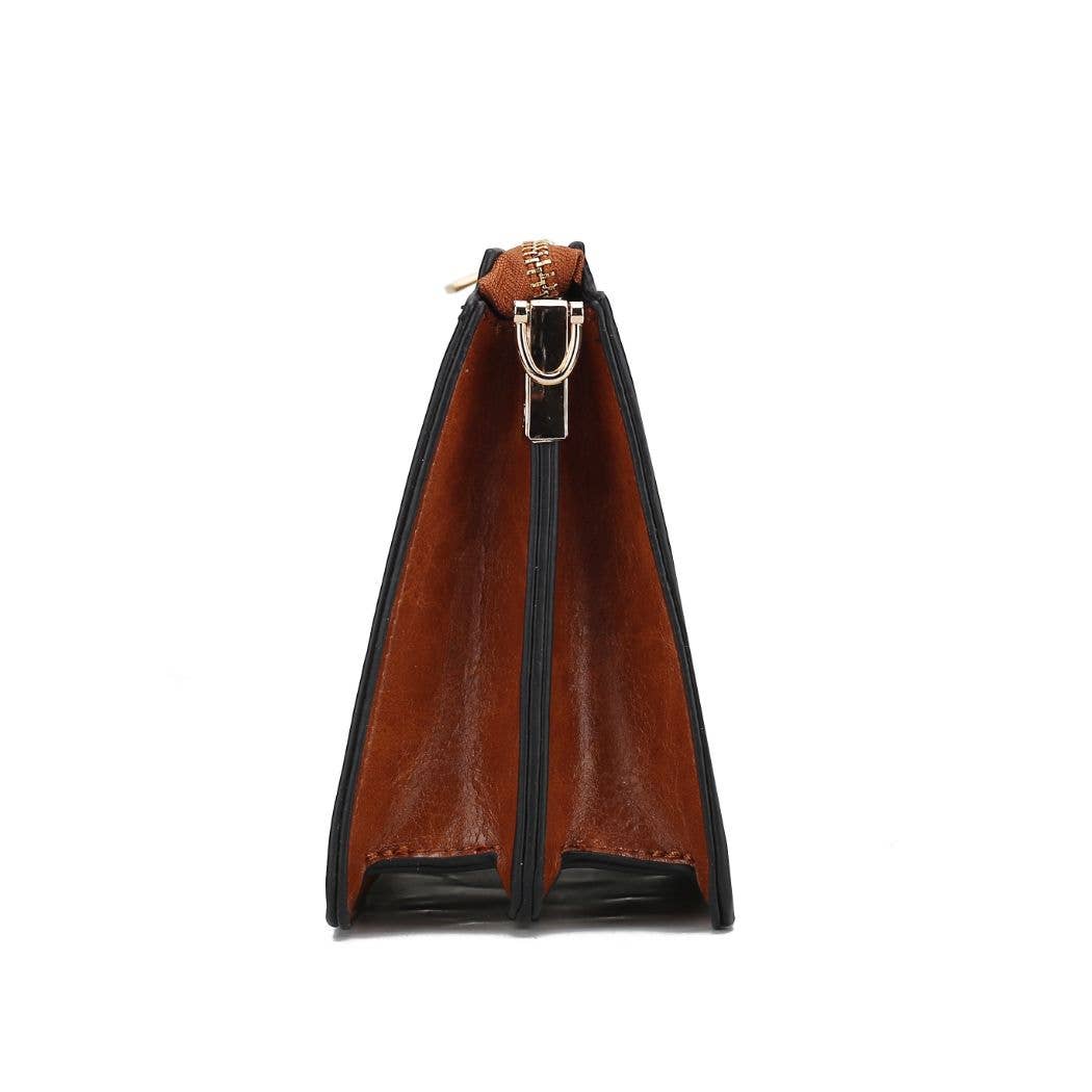 Domitila Vegan Leather Women Shoulder Bag by Mia K - GlamLusH Boutique 