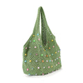 Beaded Crochet Shoulder Bag - GlamLusH Boutique 