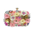Women Beaded Flower Clutch Bag - GlamLusH Boutique 