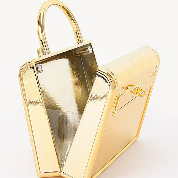 Metallic Acrylic Mini Bag- Attention Seeker