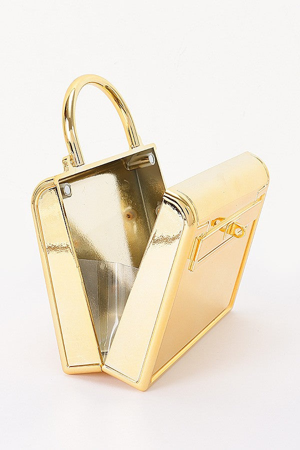 Metallic Acrylic Mini Bag- Attention Seeker - GlamLusH Boutique 