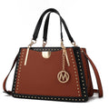Aubrey Satchel Handbag, Crossover Women Purse by Mia k. - GlamLusH Boutique 