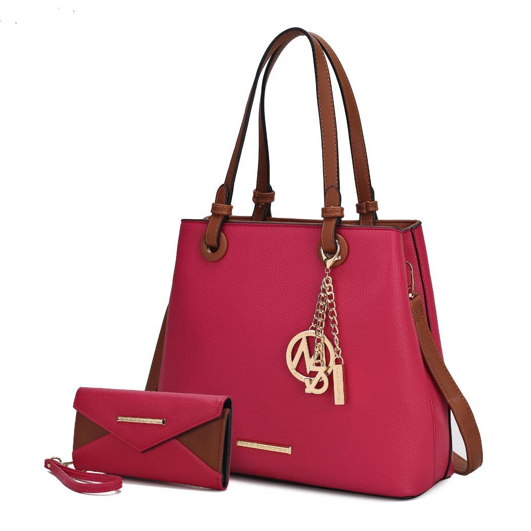 MKF Kearny Vegan Leather Women Tote Bag with Wallet - GlamLusH Boutique 
