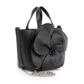 Raised Flower Petite Hand Tote - GlamLusH Boutique 