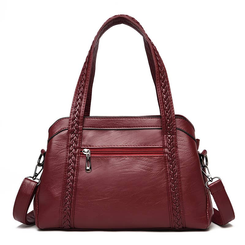 Women's large tassel tote shoulder bag - GlamLusH Boutique 
