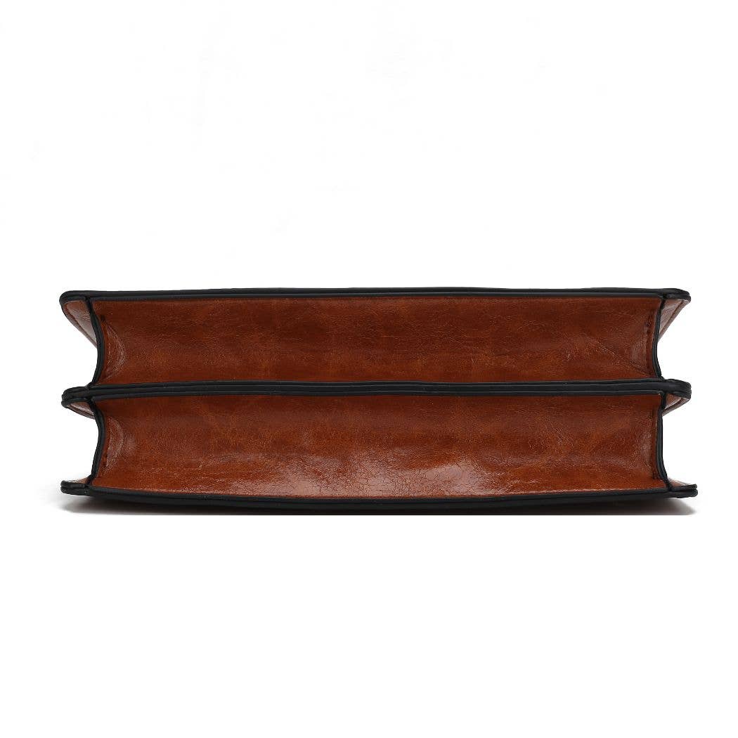 Domitila Vegan Leather Women Shoulder Bag by Mia K - GlamLusH Boutique 