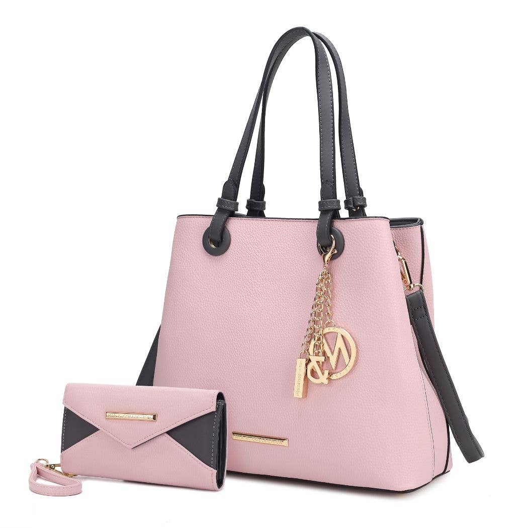MKF Kearny Vegan Leather Women Tote Bag with Wallet - GlamLusH Boutique 