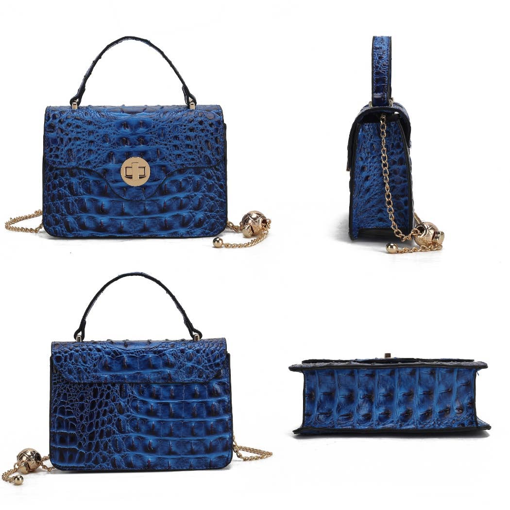 MKF Mae Women's Mini Crossbody Stylish Vegan Leather Bag. - GlamLusH Boutique 