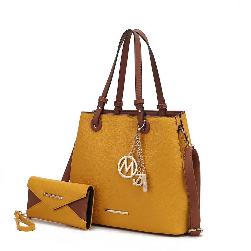 MKF Kearny Vegan Leather Women Tote Bag with Wallet - GlamLusH Boutique 