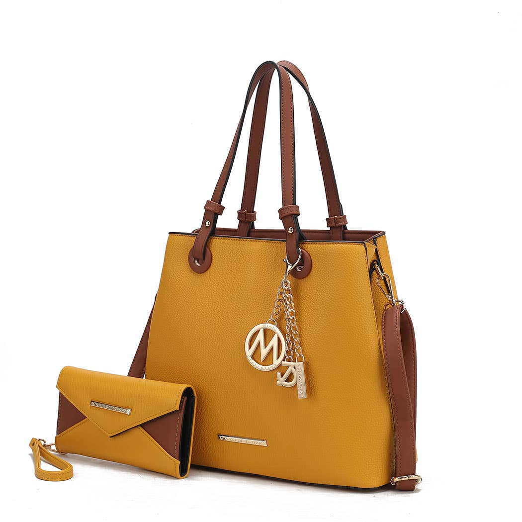 MKF Kearny Vegan Leather Women Tote Bag with Wallet - GlamLusH Boutique 