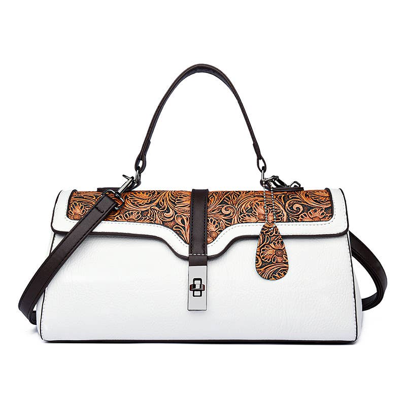 Vintage pillow bag handle tote crossbody bag - GlamLusH Boutique 