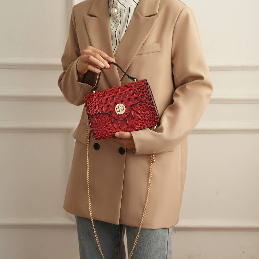 MKF Mae Women's Mini Crossbody Stylish Vegan Leather Bag. - GlamLusH Boutique 