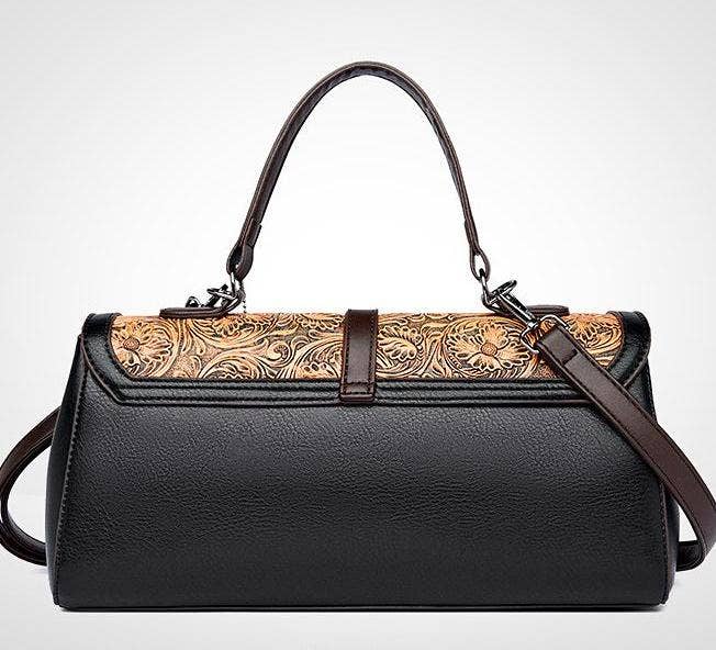 Vintage pillow bag handle tote crossbody bag - GlamLusH Boutique 