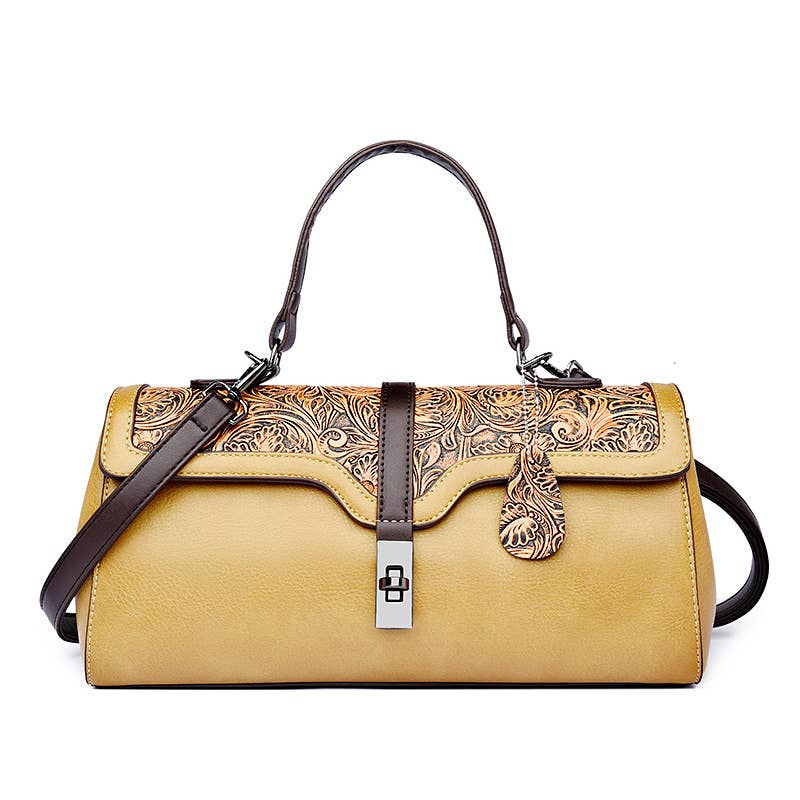 Vintage pillow bag handle tote crossbody bag - GlamLusH Boutique 