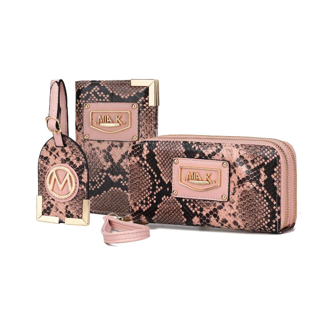 Darla Travel Gift Set Handbag Women by Mia K – 3 pieces - GlamLusH Boutique 
