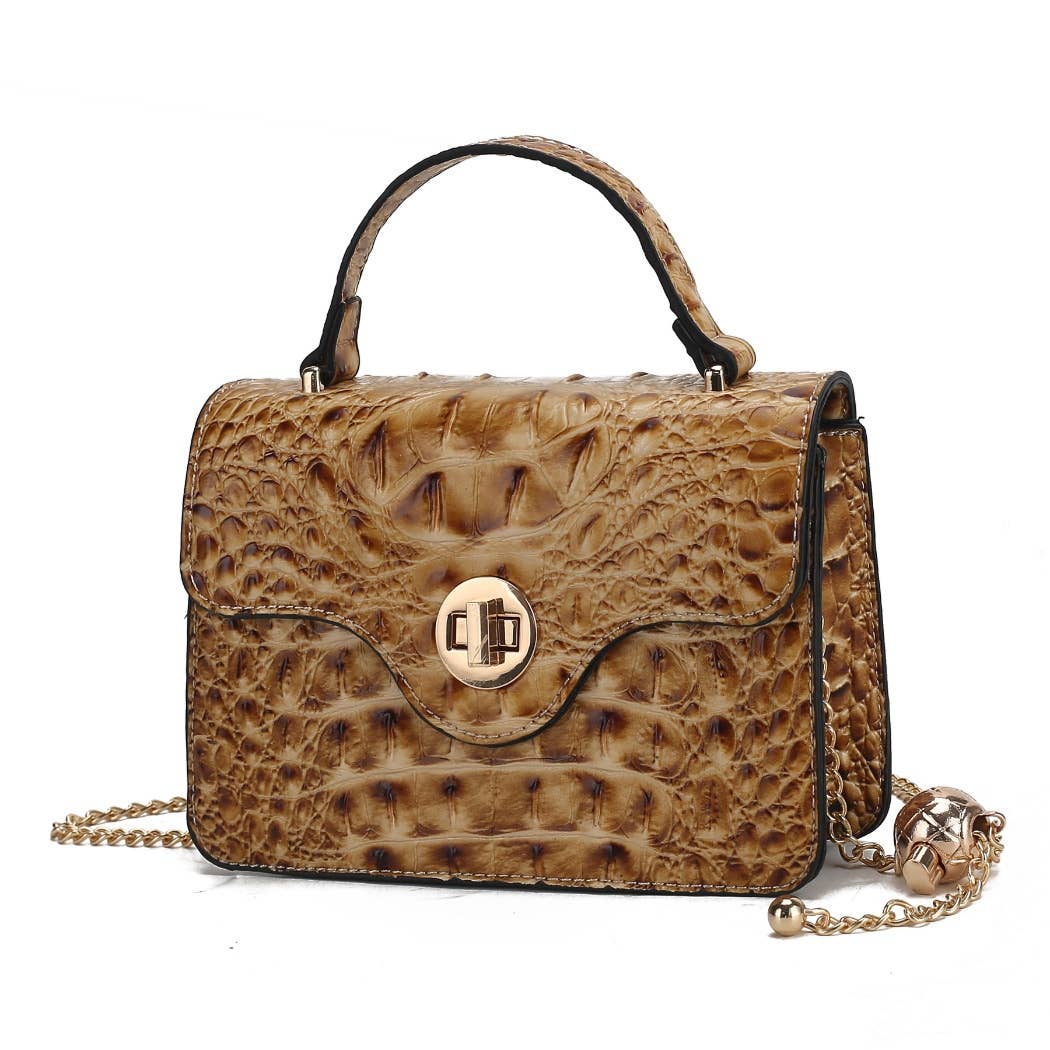 MKF Mae Women's Mini Crossbody Stylish Vegan Leather Bag. - GlamLusH Boutique 