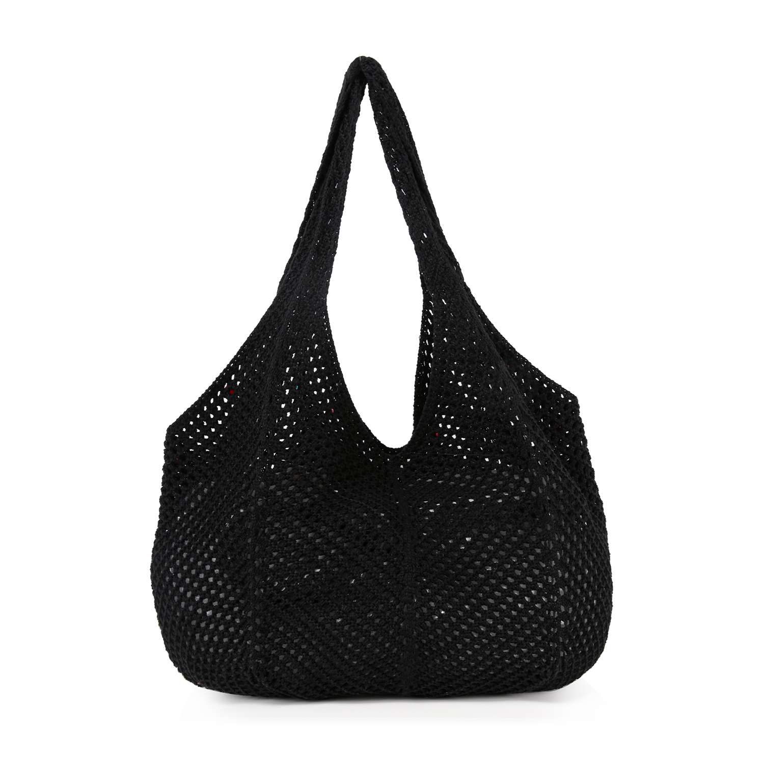 Beaded Crochet Shoulder Bag - GlamLusH Boutique 