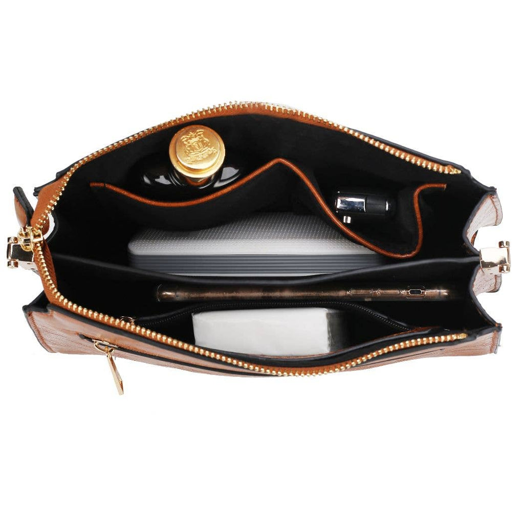 Domitila Vegan Leather Women Shoulder Bag by Mia K - GlamLusH Boutique 