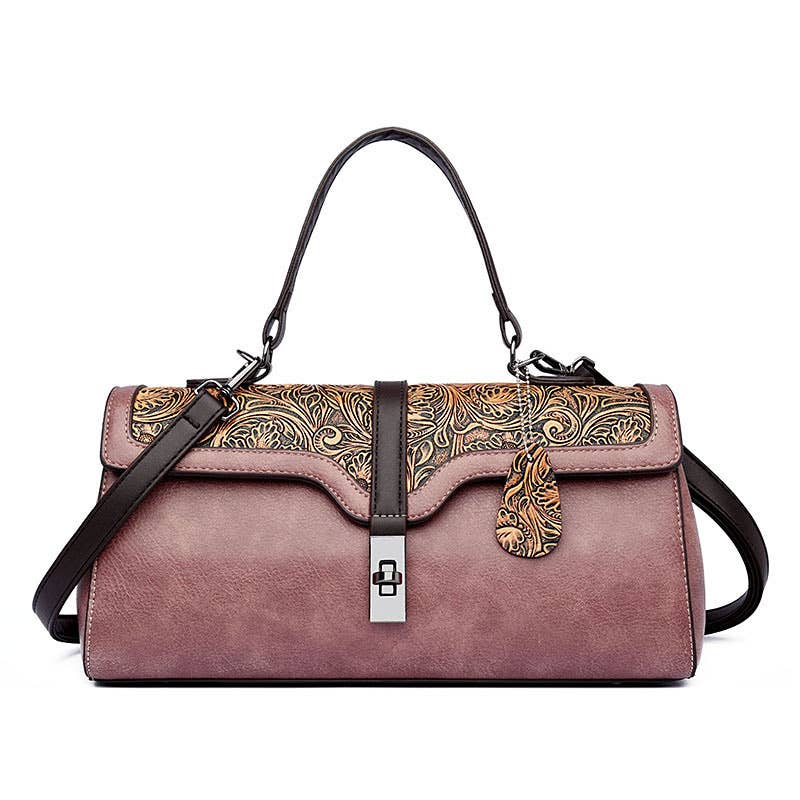 Vintage pillow bag handle tote crossbody bag - GlamLusH Boutique 