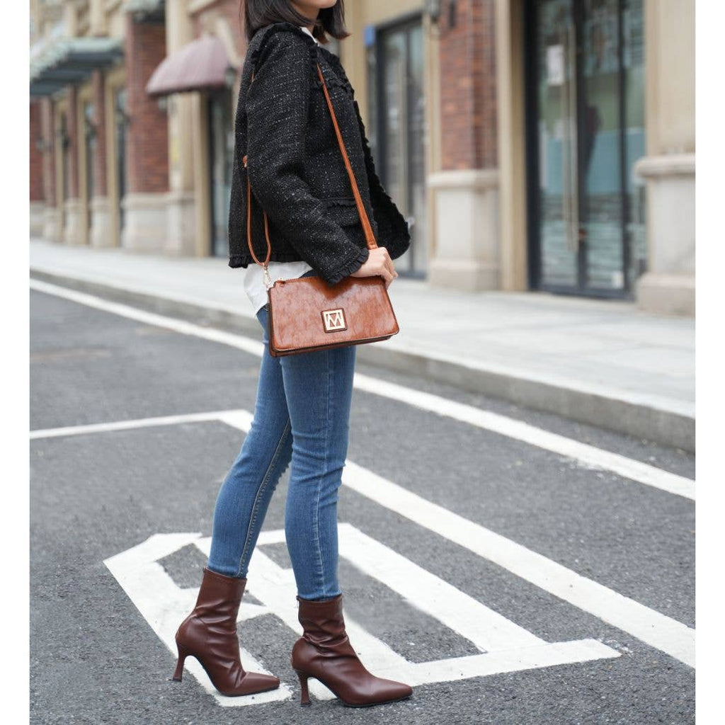 Domitila Vegan Leather Women Shoulder Bag by Mia K - GlamLusH Boutique 