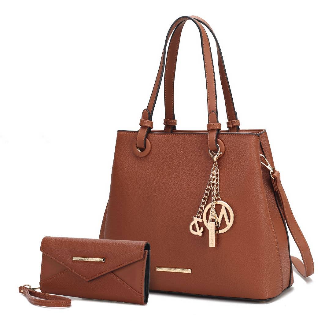 MKF Kearny Vegan Leather Women Tote Bag with Wallet - GlamLusH Boutique 