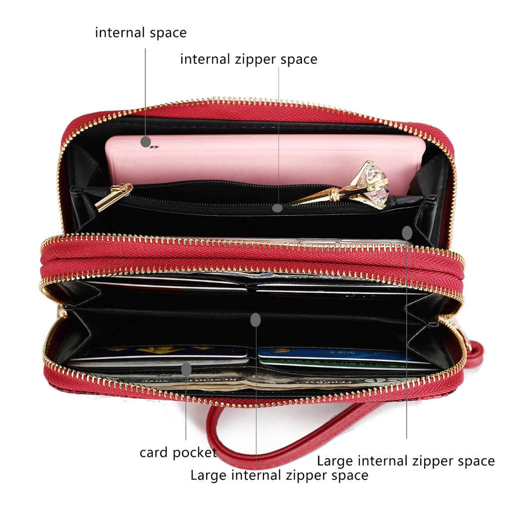 Darla Travel Gift Set Handbag Women by Mia K – 3 pieces - GlamLusH Boutique 