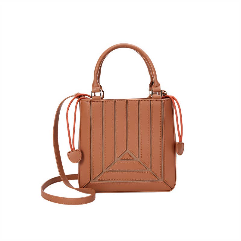 Color-block striped handbag crossbody bag - GlamLusH Boutique 